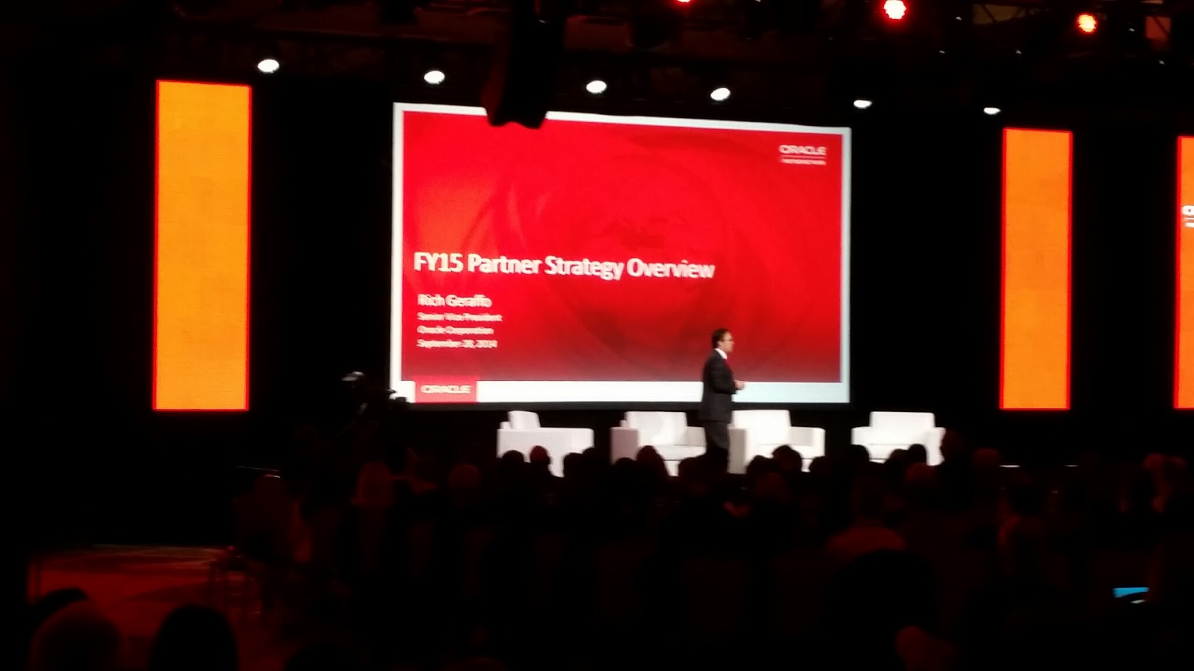 2014 Oracle OpenWorld - the main event with speakers.