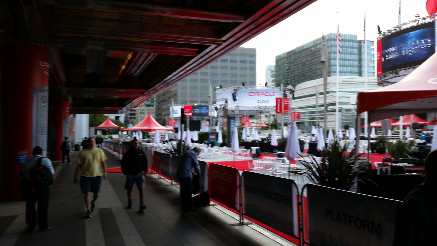 2014 Oracle OpenWorld - the set is open and ready.